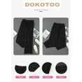 thumbnail image 4 of DOKOTOO Womens Drawstring Elastic Waist Casual Pants Solid Color Trousers with Pockets, 4 of 10