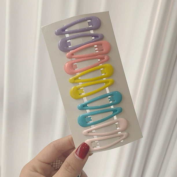 Cute Girl Candy Color Hairpin Fashion Ladies Hairpin Alloy Material ...