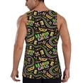 thumbnail image 2 of Sigee Mardi Gras3 for Men's Workout Tank Top, Athletic Gym Sleeveless Shirt - Quick Dry, Lightweight, Breathable 3X-Large, 2 of 9