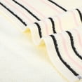 thumbnail image 4 of REGALWOVEN Hand Towels for Bathroom Cotton Striped Pattern Absorbent Soft Decorative Hand Towel Beige-13" x 27" 4-Piece, 4 of 5