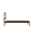 thumbnail image 4 of AFI Warren Solid Wood Traditional Twin Bed in Walnut, 4 of 5