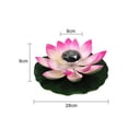 thumbnail image 6 of Solar Powered LED Lotus Flower Light Floating Fountain Pond Garden Pool Lamp, 6 of 7