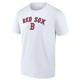 thumbnail image 2 of Men's White Boston Red Sox Team Lockup T-Shirt, 2 of 3