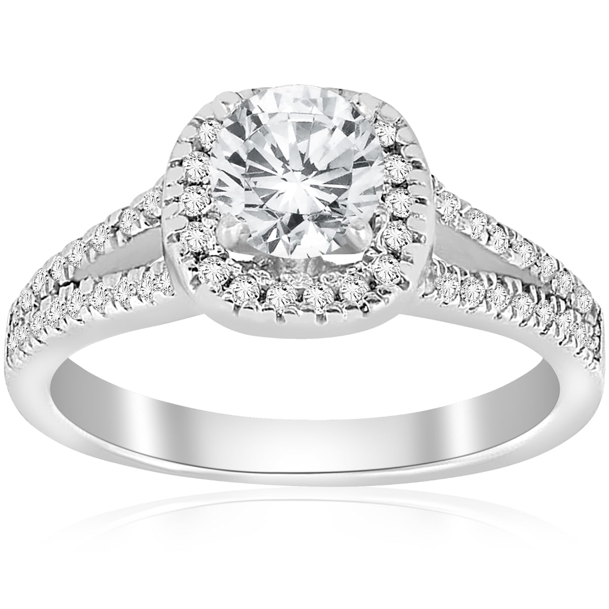 Details about   Art Deco 1.30Ct Round Diamond Antique Vintage Engagement Ring Solid 925 Silver 
