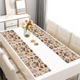thumbnail image 2 of Brown Mushroom Specimen Beige Pattern Summer Placemats Table Placemats Set Of 6-Linen Kitchen Washable Placemats Table Mats 11.8"x17.7" Non-Slip Heat Resistant, 2 of 5