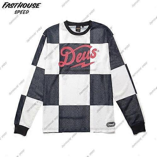 2023 Deus Ex Machina Cycling Enduro Shirt Men's Long Sleeve Downhill Cycling Jersey MTB Off-Road Dh Bmx Off-Road Motorcycle Clothing