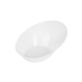thumbnail image 2 of Oval White Plastic Ellipse Dish - 4" x 3" x 1 1/4" - 50 count box, 2 of 10