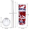 thumbnail image 6 of Christmas Tumbler Christmas Cup With Lid and Straw 20oz Christmas Skinny Tumbler Christmas Gifts for Women Stainless Steel Insulated Elk Stuff Water Bottle Cups Coffee Mug Travel Tumbler, 6 of 6