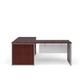 thumbnail image 5 of OFM Fulcrum Series Office Furniture Set, 60" Desk with Return, Filing Cabinet, Leg Panels, Modesty Panels, in White, 5 of 5