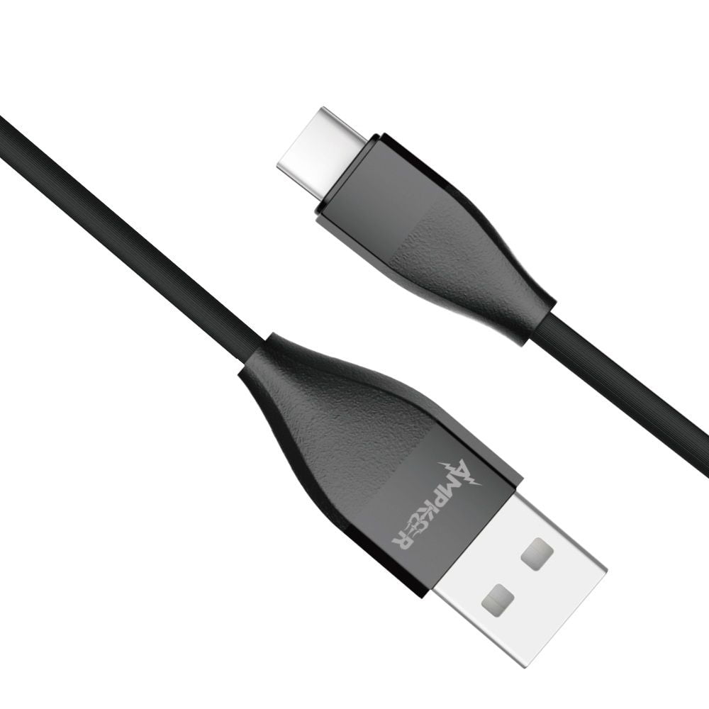Ampker USB Cable for OnePlus 10T 5G - Heavy Duty Fast Charging Data Transfer) Type-C to USB Cable - 5 Feet - Black - Walmart.com