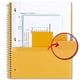 thumbnail image 4 of Cuadernos en espiral con forma de cinco estrellas, 1 asignatura, con reglas universitarias, paquete de 6, 4 of 6