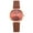 Brown, variant on TIHLMK Watches for Women Style Fashion Women's Watch Luxury Leather Band Analog Quartz Wristwatch Ladies