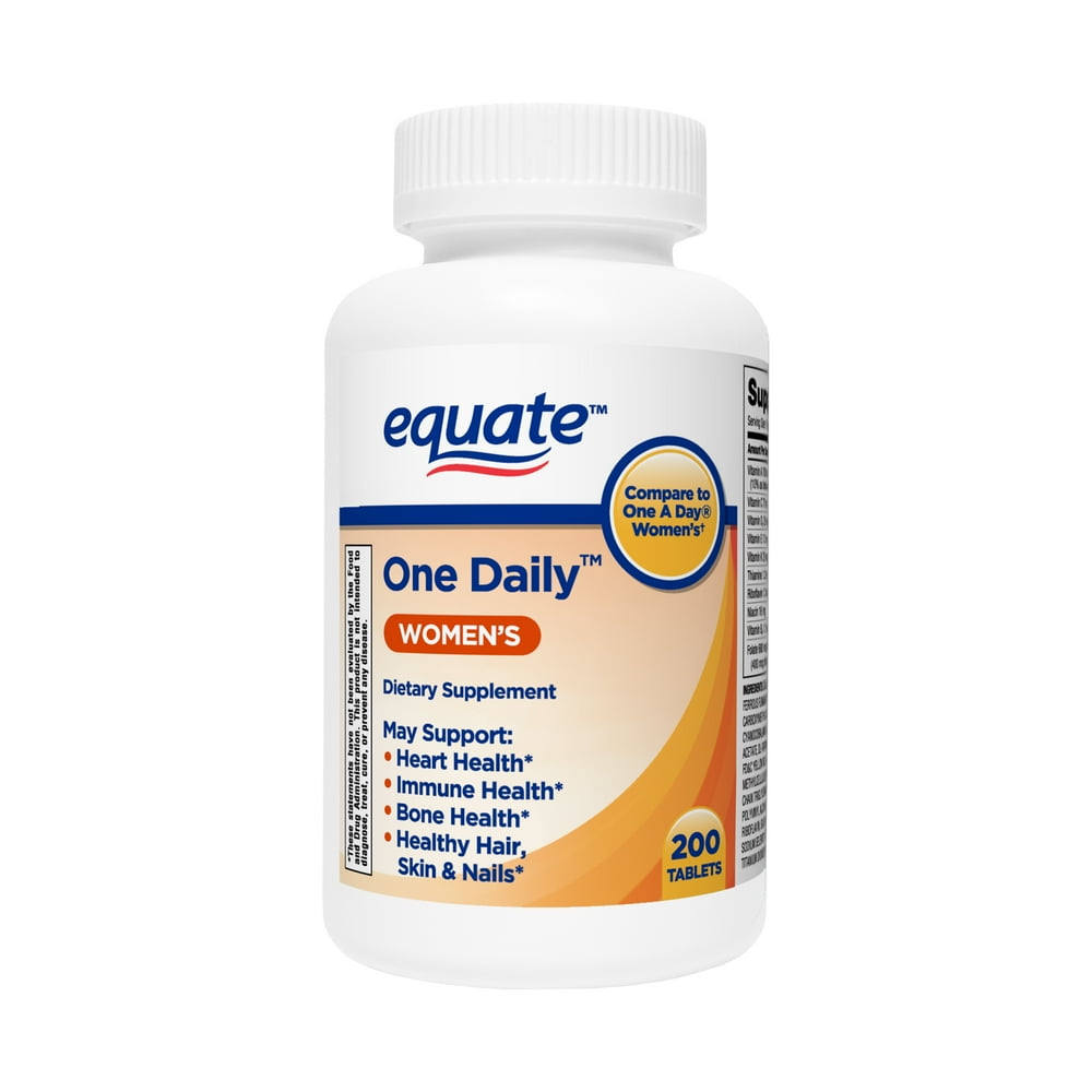 equate-one-daily-multivitamin-tablets-women-s-200-ct-walmart