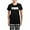 With Checker Pant, variant on CafePress - Be Kind - Women's Short Sleeve Print T-Shirt and Pants Dark Cotton Pajama Set
