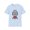 Light Blue, variant on Bugs Bunny Shirt, Bugs Bunny T Shirt, Shirt with Bugs Bunny, T Shirt with Cartoon, Cartoon on T Shirt, Animation Shirt