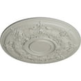 thumbnail image 3 of 29 1/4"OD x 2"P Darnay Ceiling Medallion (Fits Canopies up to 7 1/4"), Hand-Painted Pot of Cream, 3 of 6