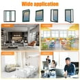 thumbnail image 5 of verlacod 4Pcs Window Safety Lock Self Adhesive Window Restrictor Baby Safety Window Locks with Screws and Key, 5 of 11