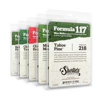 Christmas Pine Wax Melts Variety 5 Pack - Formula 117 - 5 Highly Scented 3 Oz. Bars - Made With Natural & Essential Oils - Christmas & Holiday Warmer Wax Cubes