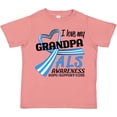 thumbnail image 3 of Inktastic I Love My Grandpa ALS Awareness Support, Care, Cure Boys or Girls Toddler T-Shirt, 3 of 5