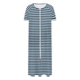 thumbnail image 5 of Bnwani Womens Nightgowns Knit Homewear Comfortable Pockets Yellow Size S-XXL, 5 of 7