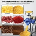 thumbnail image 3 of Molinillo de granos electrico VEVOR de 3000 W, molino de cereales para harina de trigo y maíz, molinillo seco, 3 of 9