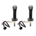 thumbnail image 4 of Kit De Joystick, Manijas De Joystick De Excavadora Con Buena Sensación En La Mano, 2 Piezas Resistentes A Los Arañazos Para Doosan DH DX150 215 225 300 370-9C, 4 of 7