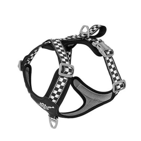 Adjustable Dog Car Harness with Leash for Small to Medium Dogs, Car Safety Vest Chest Strap, Durable Comfortable Pet Walking Harness, Sizes 13.4-27.6” Chest Girth