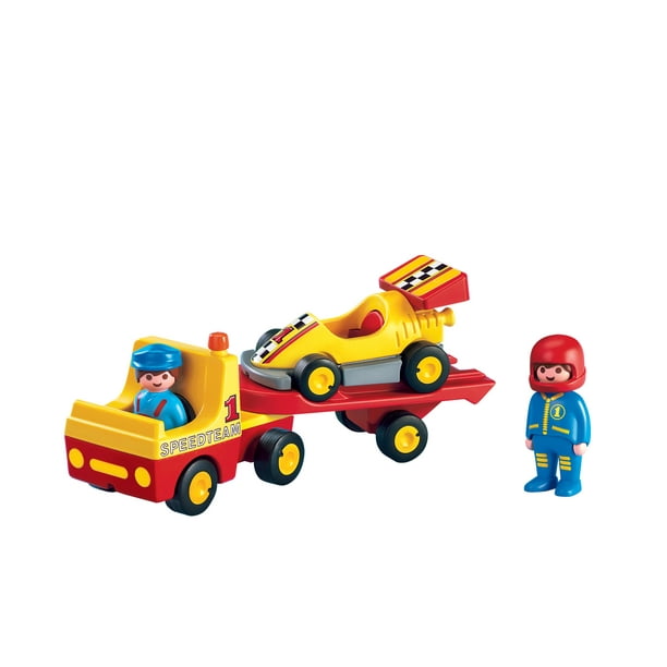 PLAYMOBIL 1.2.3 Tow Truck with Race Car