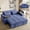 Blue Pro, variant on ShiKeyi 3 in 1 Convertible Sleeper Futon Sofa Bed, 55" Pull Out Sofa Bed with Storage Pocket/Side Pocket/2 Pillows for Living Room, Gray