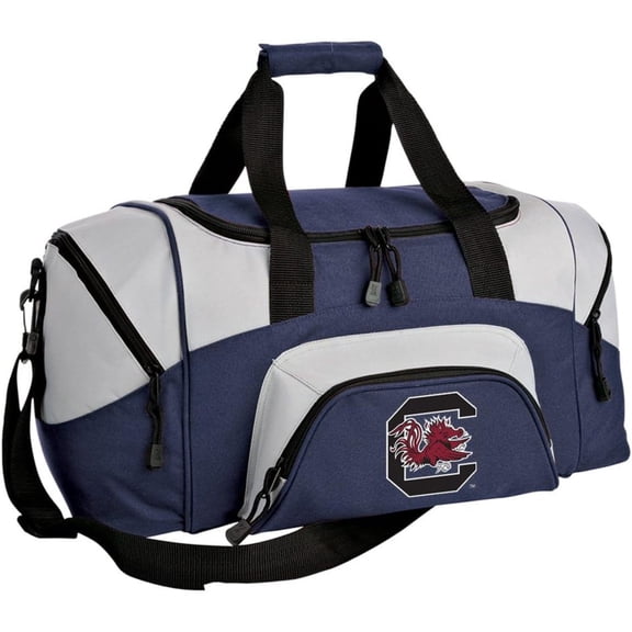 SMALL University of South Gym Bag Deluxe South Gamecocks Travel Duffel Bag or Carryon