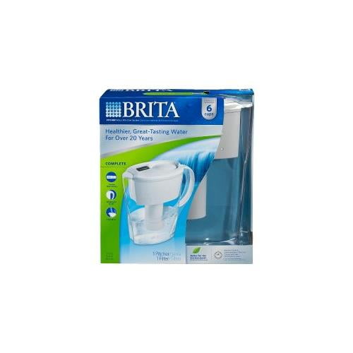 Brita Ob21 Space Saver Water Filter Pitcher 35250