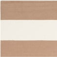 thumbnail image 3 of SAFAVIEH Montauk Saranna Striped Cotton Area Rug, Sand/Ivory, 2'6" x 4', 3 of 4