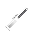 thumbnail image 2 of Kieccall Stainless Steel Icing Spatula Cake Cream Smoother For Home Kitchen Baking Curved Round Handle Frosting Tool, 2 of 6