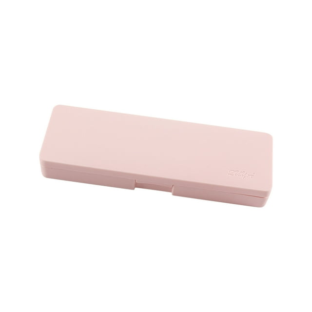 Chmadoxn Pillow Case, Pencil Holders PP Frosted Stationery Box Girl Multi-functional Storage Pencil Box Desktop Finishing Box Learning Stationery Gift Pencil Cases