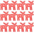 thumbnail image 1 of Bewildely Paquete de 100 adornos colgantes Material de primera Colgante de Artesanía Diseño único Decoración navideña Rodajas de Kits de decoración para fiestas rojo blanco Weihnachtsbaum Bewildely HA059725-04B, 1 of 6