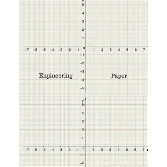 Pre-Owned Engineering Paper: Quad Rule graph paper,8.5 x 11 (5x5 graph paper) 100 pages (Paperback)