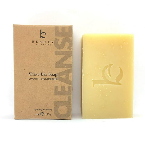 Organic Bar Soap for Shaving, Natural Soap, Shaving Soap for Men & Women, Mens Soap for Face