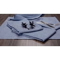 thumbnail image 4 of Native Fab Reusable Houndstooth Cloth Napkin 18x18 Cotton Set of 12 - Ink Blue, 4 of 7