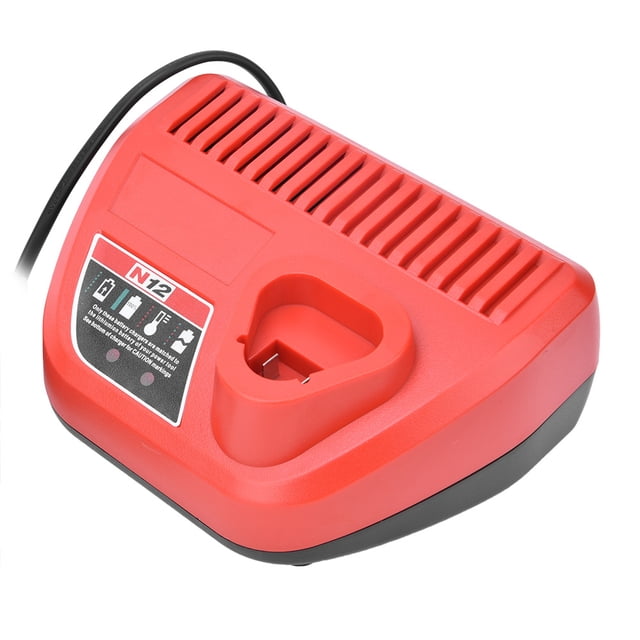 Cargador de batería de litio de 10,8 V y 12 V para batería M12 N12 48-11-2401 48-11-2402 Enchufe estadounidense de 110 V