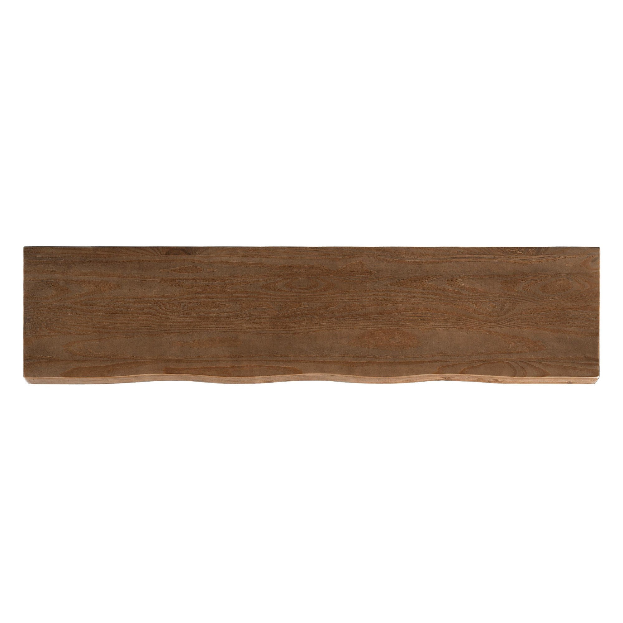 Sailvan 63" Solid Pine Wood Dining Bench Modern Farmhouse Kitchen Seating for 3 People,350lbs Capacity,Natural Wood-C