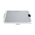 thumbnail image 3 of Ceimmolca Food Warmer Mat Portable Silicone Warming Plate Roll Up Heating Tray For Food 5 Heat (White), 3 of 8