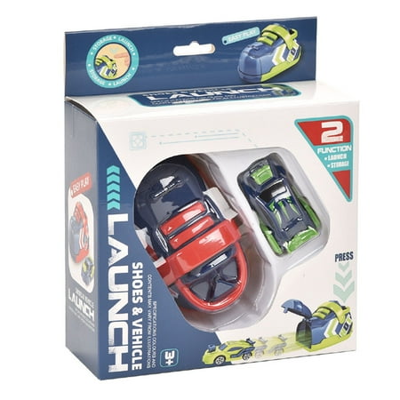 

Novelty Inertia Racing Car Toy Friction Powered One-press Button Active & Go Ejection Shoe Car Toy Great Children’s Gift