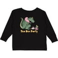 thumbnail image 3 of Inktastic Funny Tea Rex Party Boys or Girls Long Sleeve Toddler T-Shirt, 3 of 5