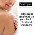 thumbnail image 4 of Neutrogena Acne Body Wash, Stubborn Acne Cleanser & Exfoliator, 8.5 oz, 4 of 11