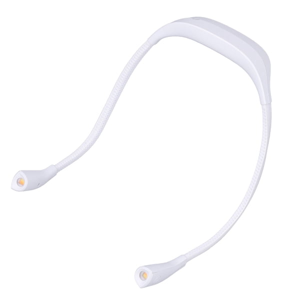 Luz De Lectura LED USB Luz De Libro De Cuello Recargable Con 3 Modos De Color Para La Lectura Nocturna De La Al Aire Libre