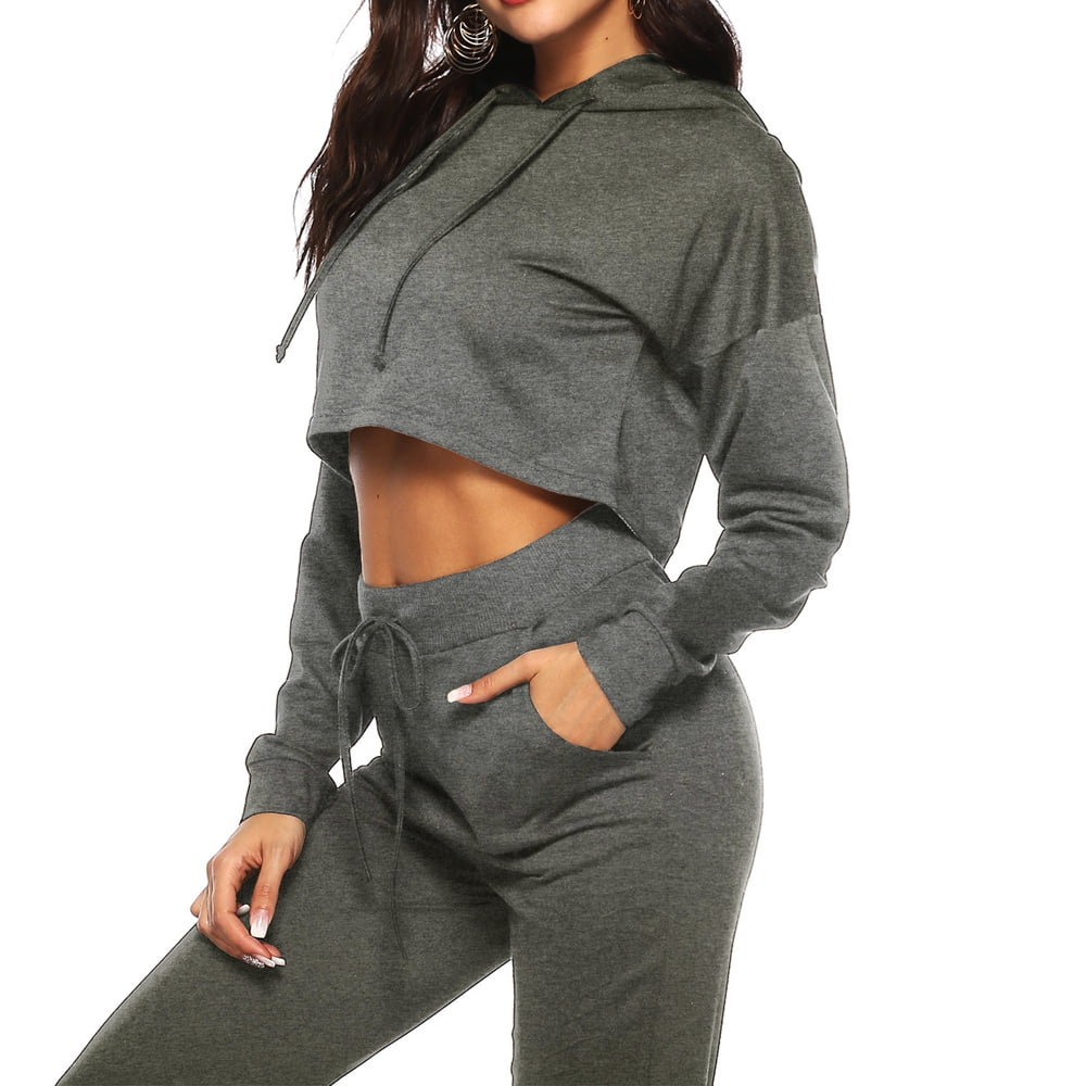 2 piece sweatsuit