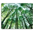 thumbnail image 1 of Green Trees Landscape Mouse Pad 9.5x7.9in Non-Slip Rubber Base Personalized Nature Design for Gaming, 1 of 3