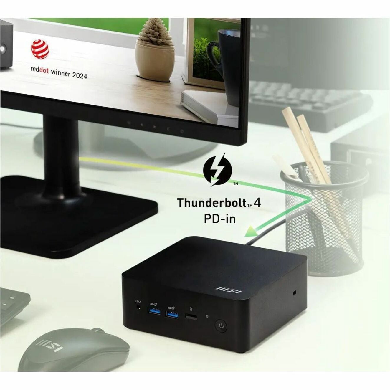 MSI Cubi NUC 13MQG 203BUS Mini Barebone PC, Intel Core i5-1345U vPro Entperise (Windows OS, RAM, HDD are not included) - MSI Cubi NUC is a barebone PC ready to be configured with Hard drive, memory...