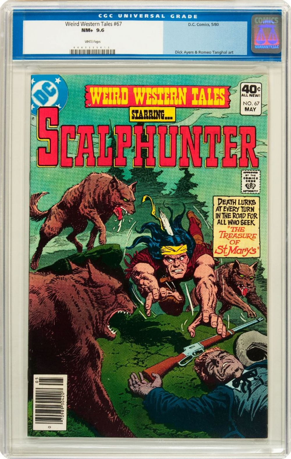 Cover of Weird Western Tales #67