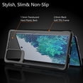 thumbnail image 3 of Carbon Fiber Case for Galaxy S20 FE 5G, 6.5" [Military Grade, Heavy Duty, Shockproof, Slim, Translucent], 3 of 13